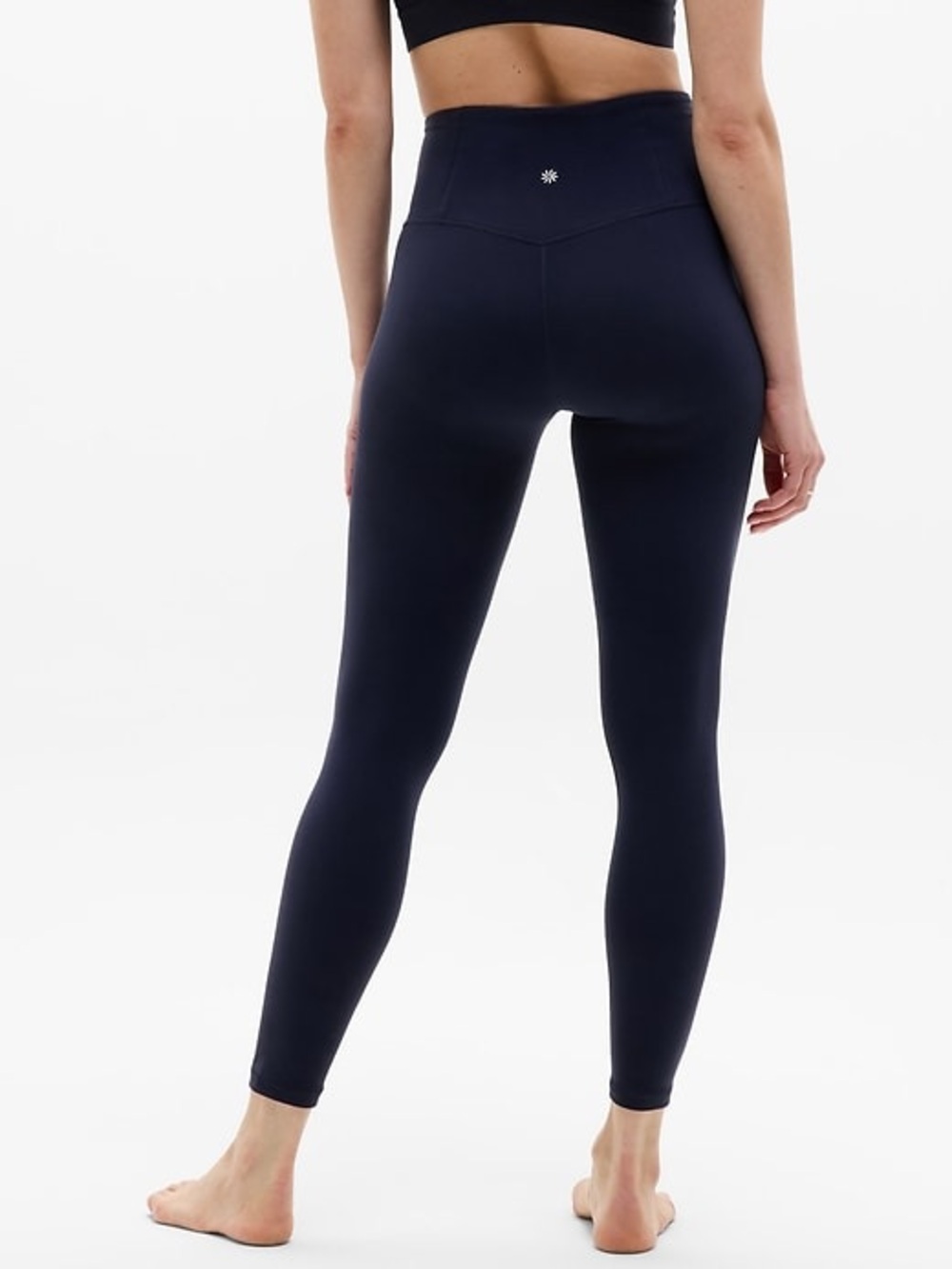 Athleta Ultra High Rise Elation Tight - Navy Blue - Size S|P P|P